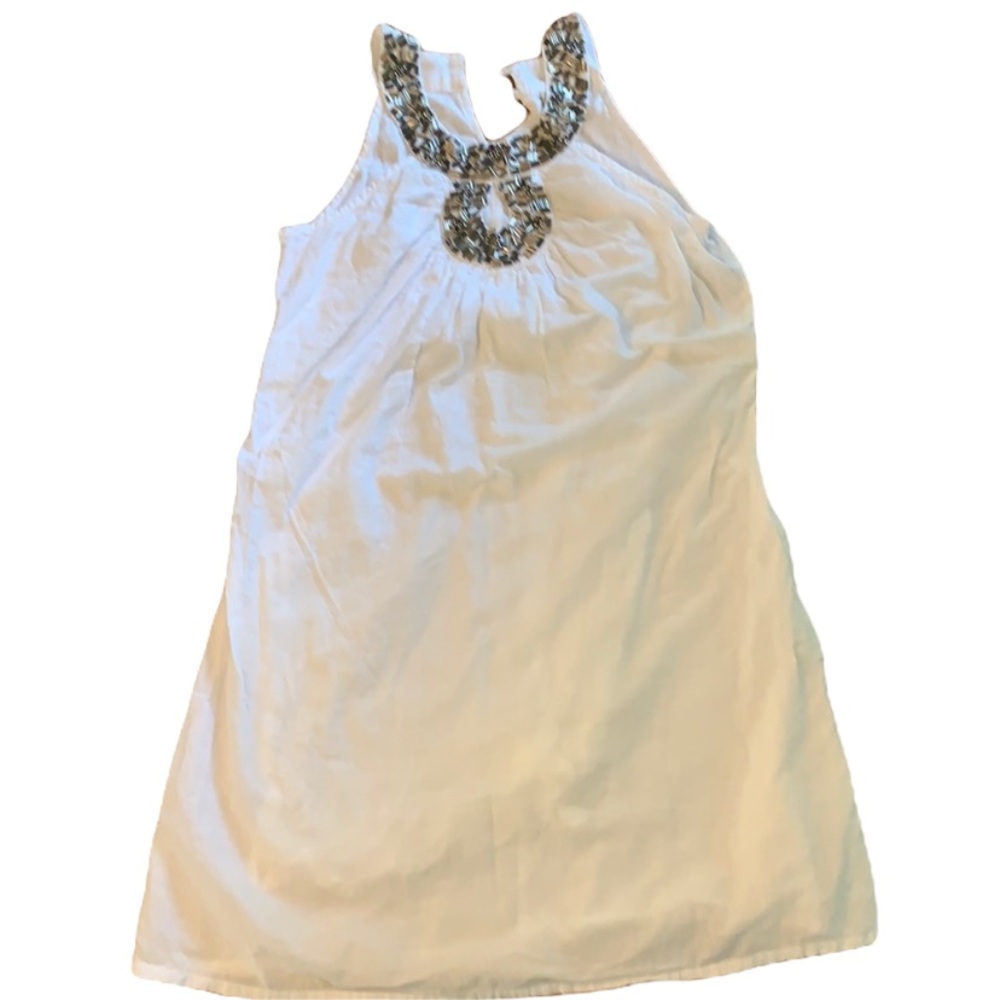 Bead detail dress